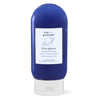 Kiss Kiss Goodnight Blue Galaxy Prebiotic Bath Jelly