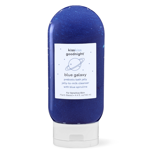Kiss Kiss Goodnight Blue Galaxy Prebiotic Bath Jelly